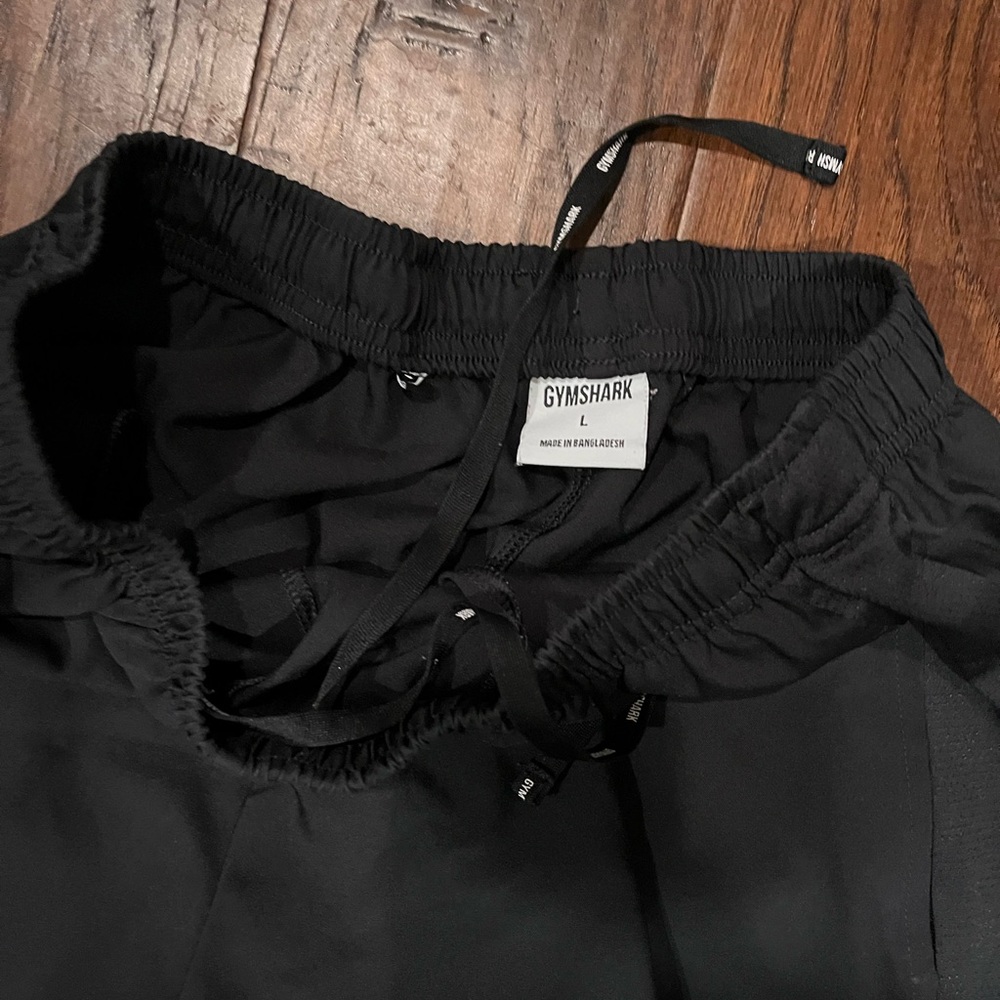 Gymshark Jet Black Workout Shorts